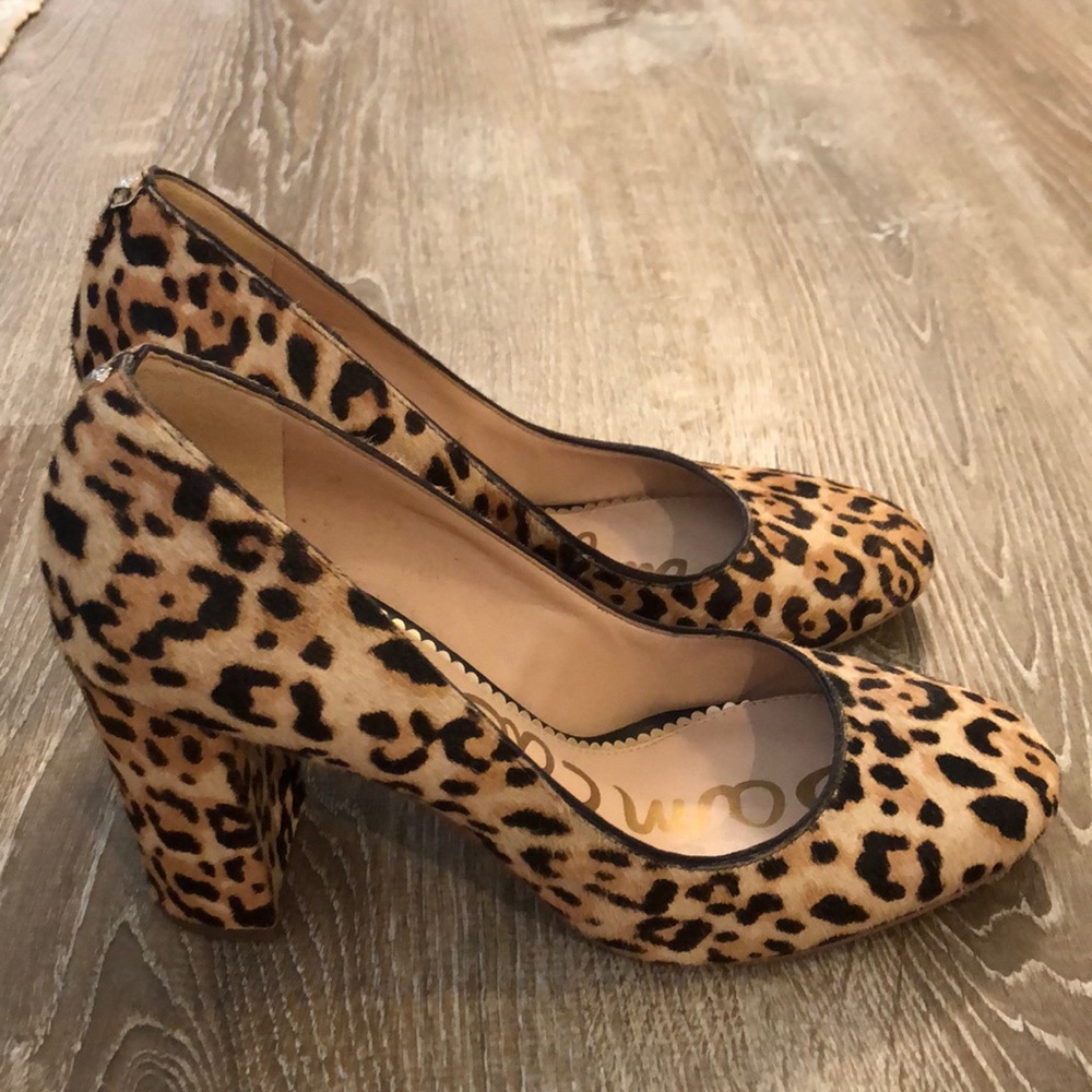 Sam Edelman Stillson Leopard Print Pumps